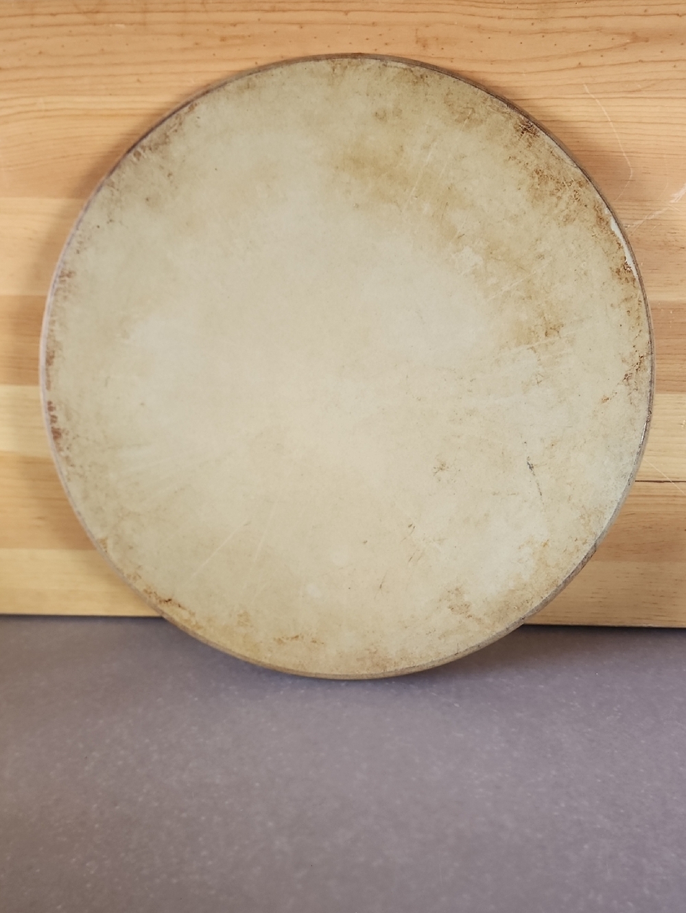 Round Bakeware Pizza Stone - Cream